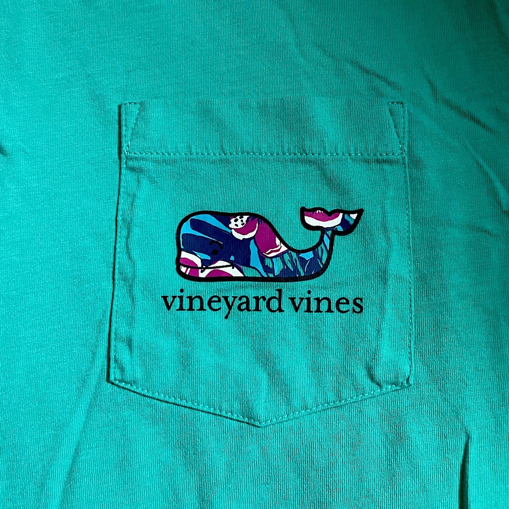 Vineyard Vine Teal Long Sleeve